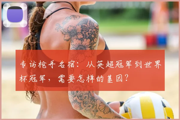 专访枪手名宿：从英超冠军到世界杯冠军，需要怎样的基因？