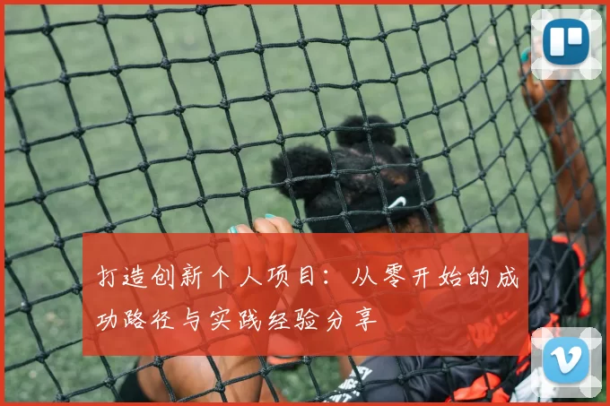 打造创新个人项目：从零开始的成功路径与实践经验分享