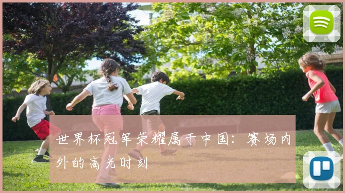 世界杯冠军荣耀属于中国:赛场内外的高光时刻